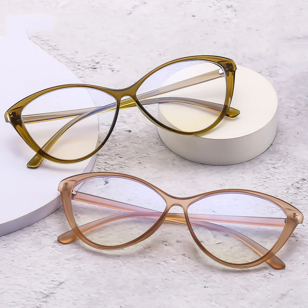2023 Lunette Anti Lumire Bleu Pour Homme Glasses Retro Anti Blue Light Cat Eye Men Glasses Frames Eyewear Eyeglasses