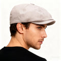 Men's Newsboy Caps Herringbone Gorras Gatsby Hat Vintage Cabbie Cap