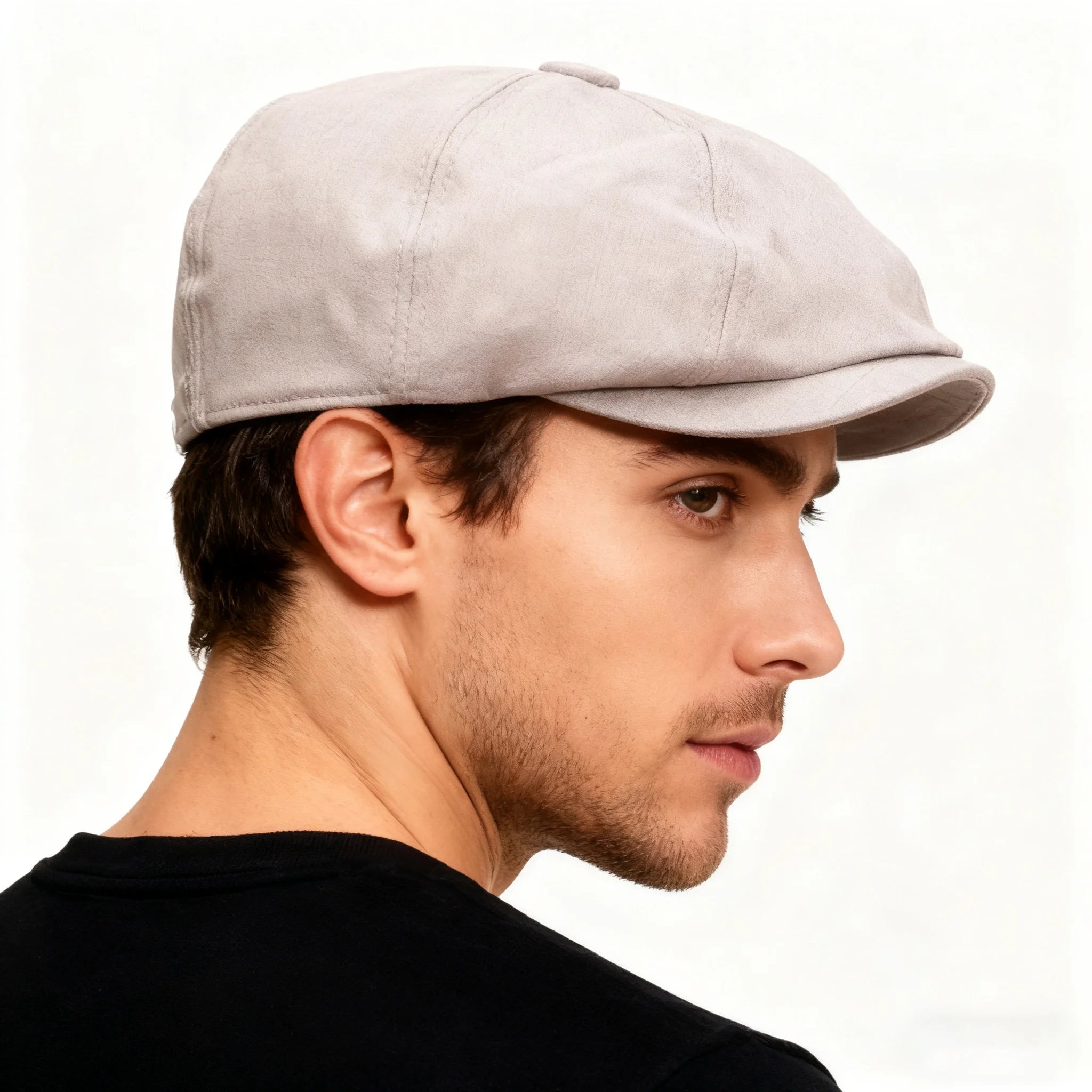 Men's Newsboy Caps Herringbone Gorras Gatsby Hat Vintage Cabbie Cap