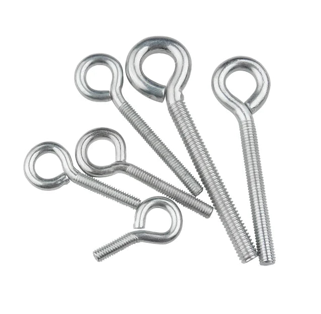 Wholesale Carbon Steel Stainless Steel 304/316 Eye Screw Lifting Bolt Long Sling Ring Sheep Eye Screw