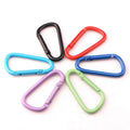 2023 Latest ShuoKe SK1152 5cm 5# 2 Inch D Shaped Electrophoresis Aluminum Carabiner