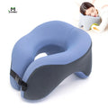 Jiyimei WD-Q513 Portable Wearable Memory Foam U-Shaped Neck Pillow for Office Travel with Slow Rebound Support