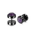 Unisex 316 Stainless Steel Gold-Plated Ear Cuff Men's Hypoallergenic Fashion Jewelry Geometric Pattern Stud Earring Wholesale