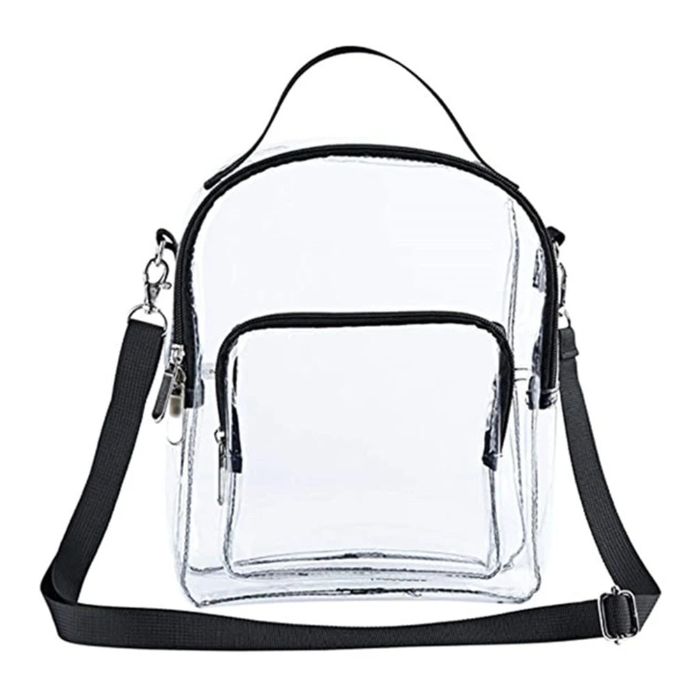 Factory Price Clear Purse Women Shoulder Bags PVC Clear Single Shoulder Purses Stylish Handbag Ladies Outdoor Shopping Bag