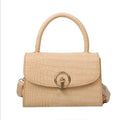 2024 Summer Ladies' Fashion Cross Shoulder Bag Square Stone Pattern PU Leather Women's Messenger Bag