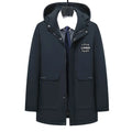 Custom Manufacturer Wholesale Winter Warm Bubble Coat Clothes Clothing Utility Hoodie Long Puffer Jacket for Men