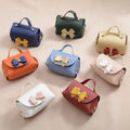 DIY Candy Gift Bag Small Leather Candy Cosmetic Gift Packaging Bags Bridal Shower Party Favors Gift Bags Chocolate Candies Pouch