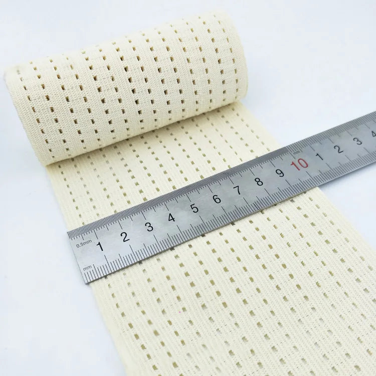 Multicolor Custom Color Woven Knitted Elastic Band Mesh Fabric Waist Support Webbing 8cm MegaBDM