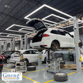 Wholesale Square Workshop Light for Car Polishing for Industrial Beauty Salons Garages and Automobile Service Bays