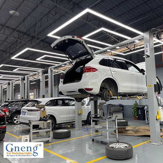 Wholesale Square Workshop Light for Car Polishing for Industrial Beauty Salons Garages and Automobile Service Bays