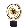 2025 Globe Metal Crafts for Home Decoration Desktop Art Decor Sculpture Metal Home Decoration for Study Room