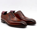 Cie Ox11 Classic Handmade Oxford Leather Shoes for Men's Office & Career-Genuine Leather Breathable Design