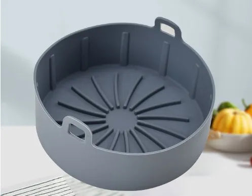 Air Fryer Silicone Pot Silicone Air Fryer Liners Basket Food Safe Non Stick Air Fryer