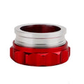 Aluminium Weld on Filler Neck Cap Red Water Tank Fuel Cap