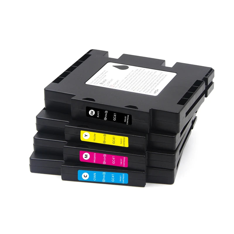 Supercolor GC41 Compatible Ink Cartridge With Pigment Ink for Ricoh IPSiO SG 3100 2100 2010L 7100 SG 3110 3120SF Printer