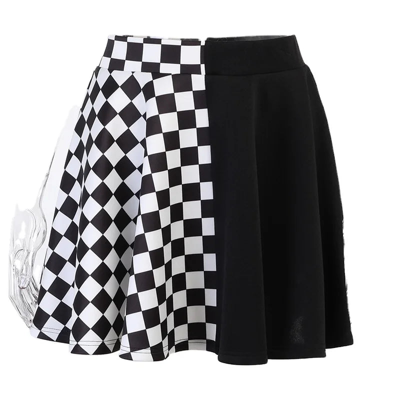 Small Quantity Customized High-waisted Wholesale Korean Women Lady Tweed Skirt for Girls