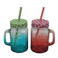 16oz 500ml Mason Glass Cup Drinking Glasses