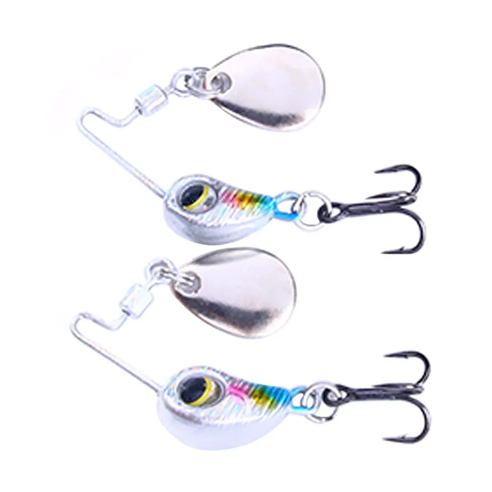 4g/8g New Style Vibrations Spoon Lure Fishing Bait Sinking Metal VIB Lures Made of Lead and Copper