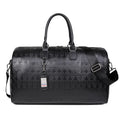 High Quality Overnight Weekender Tote Bag Waterproof Luggage Travel Bags PU Leather Embossed Skull Duffle Bags for Men Women