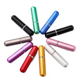 5ml 8ml Aluminum Mini Perfume Pump Sprayer Empty Atomizer Travel Refillable Portable Spray Bottle