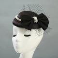 British Gatsby Women's Church Kentucky Flapper Pearl Hair Fascinator Wedding Tea Party Bridal Dress Derby Ladies