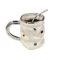 New Design Handmade Gem Unique Coffee Drinkware Ceramic Cup Customized Mugs Party Modern Handgrip Mug