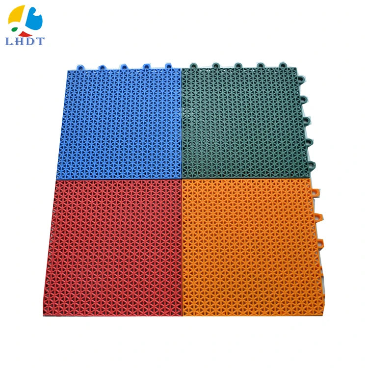 Basketball Court Anti-Skid Suspended Assembled Floor Outdoor Sports Plastic Flooring