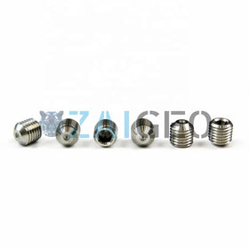UHP Waterjet Industrial Cleaning Nozzle Clean Sidewalks Machine Parts Water Blasting Ruby Sapphire Insert Nozzle Spray Thread M8