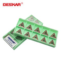 DESKAR Stainless Steel Special CNC Lathe Blade Carbide Inserts Turning Tool Machining Cutting sharp TNMG160404 160408-MS LF6118