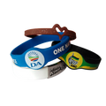 Hot Sale Printed Logo Silicone Bracelets Custom Made Rubber Plastic Wrist Band  for Events Festivals Cheap Party Souvenir Gifts