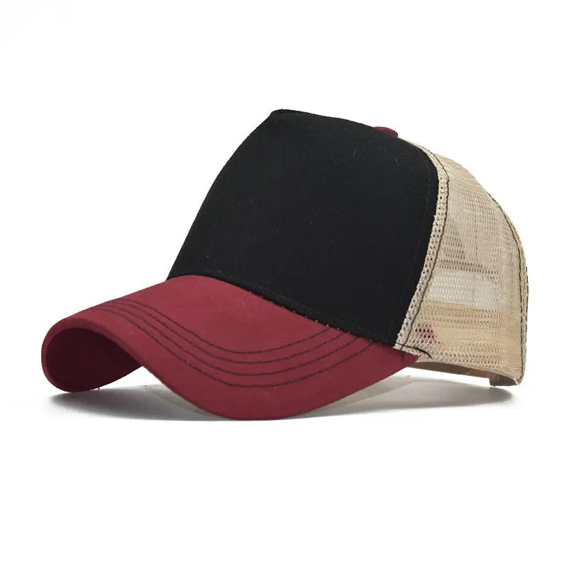 Promotion Denim Plain Vintage Mesh Distressed Hat Trucker Cap Wholesale Baseball Cap