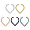 Gaby Gift Bunny Butterfly Stainless Steel Faux Nose Ring CZ Non-Piercing Nose Cuff Gold Plated Wholesale Piercing Jewelry