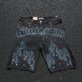 US Free Tax Vintage Acid Washed Sun Faded Streetwear Men Clothing Manufacturer Sun Faded Wash Baggy Jorts Denim Shorts