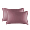 Solid Satin Pillowcases & Cushion Cases Woven Embroidered in Various Colors Hot Sale for Home or Hotel Memory Comfort Style