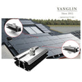 Good Price Frameless Solar Panel Clamp Solar Panel Middle End Clamp Adjustable Solar Mounting Parts Solar Rack Clamp