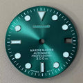 29mm Sun Pattern Lettering  Watch Dial with Without Calendar  Bright Accessories Suitable for NH35 Movement