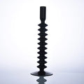 Retro Glass Candle Holder Color Shaped Glass Ornament Furniture Decoration Glass Candle Holder
