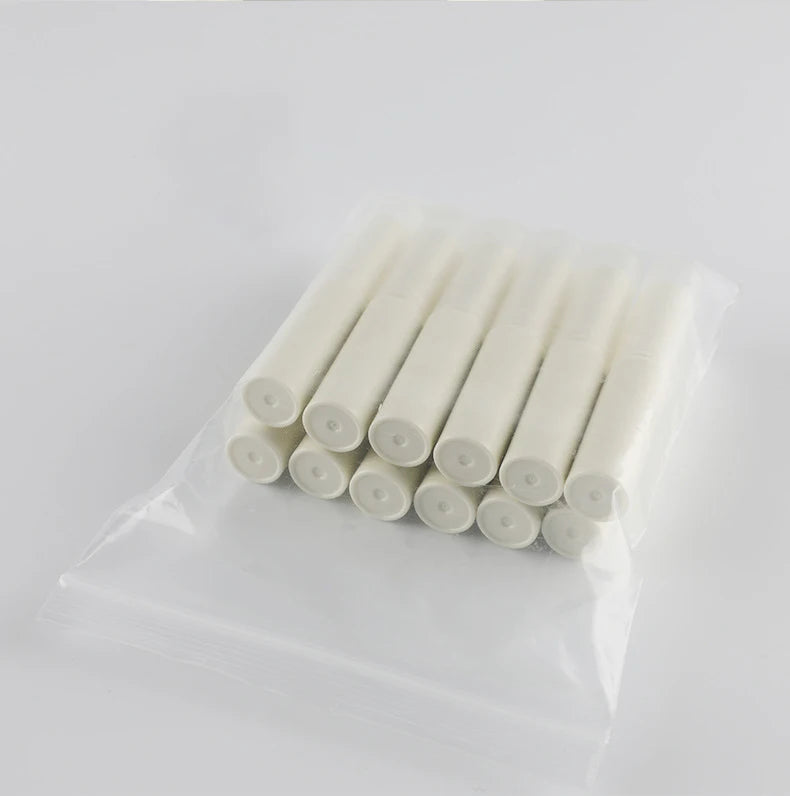 Stock New Luxury White 4ml Lip Gloss Tube Empty Plastic Liquid Lipstick Makeup Packaging for Cosmetics