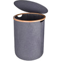 Laundry Basket with Lid Hampers for Laundry Storage Hamper with Handles Oxford Foldable Hamper Easily Transport Laundry