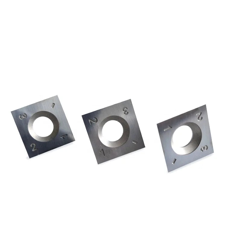 Customizable Four-Sided Blade Cutter 15*15*2.5-37 Degree for Spiral Planer Spindle Knife Head Machine Woodworking Planer Blade