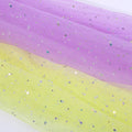 Factory Ready Supply of Large and Small Polka Dot Holographic Sequin Tulle for Children's Clothing Princess Skirt