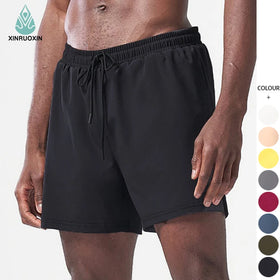 Most Popular Gym Clothing Cargo Short Pants Men High Quality 2 in 1 Running Gym Shorts Mens Shorts Sports Athletic Custom Logo