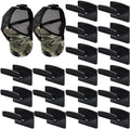 Black Acrylic Floating Hat Display Shelves Hats Wall Mounted Holder to Display Collectible Hats Acrylic Headgear Stand