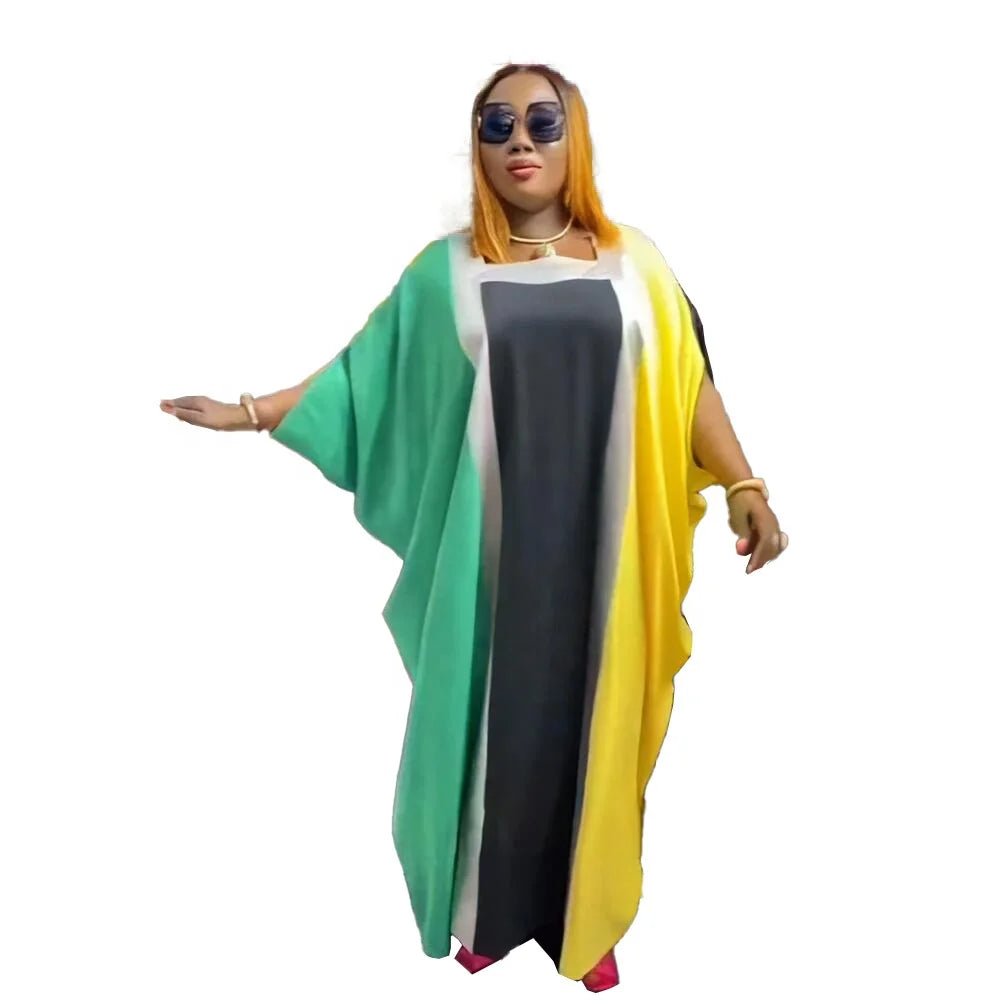 Support Long African Dress Rayon Midi Dress for Women Free African Dresses Women