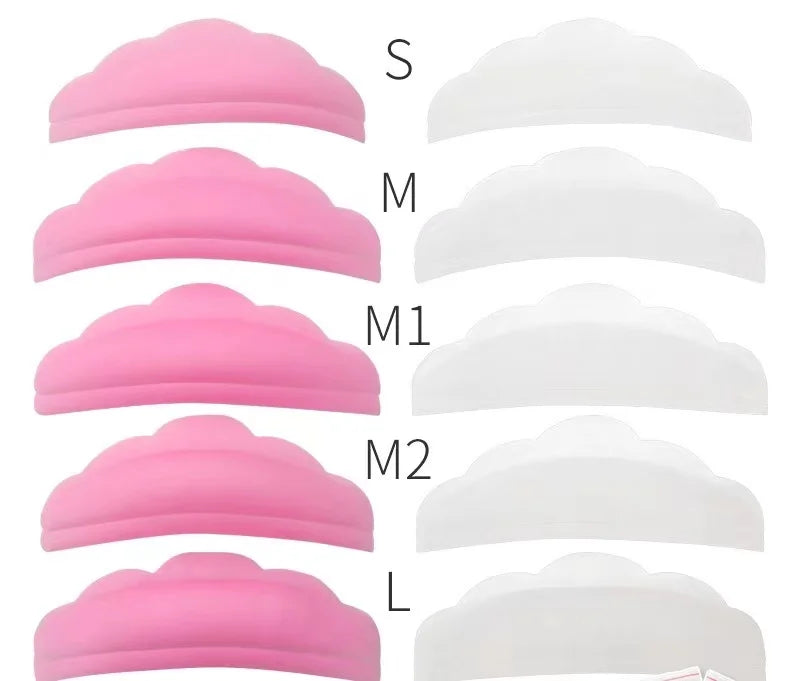 Custom Private Label Eyelash Curler with Soft Silicone Lash Lift Shield Eyelash Perm Pad Balm for Lifting