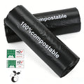 100% Biodegradable Stand up Pouch Compostable Garbage Bags with Screen Printing Corn Starch/PLA/PBAT Material