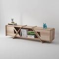 180*40*43 cm Simple No Screws TV Cabinet Tea Table Combination Nordic Style Living Room Furniture Plywood TV Stand TV Table