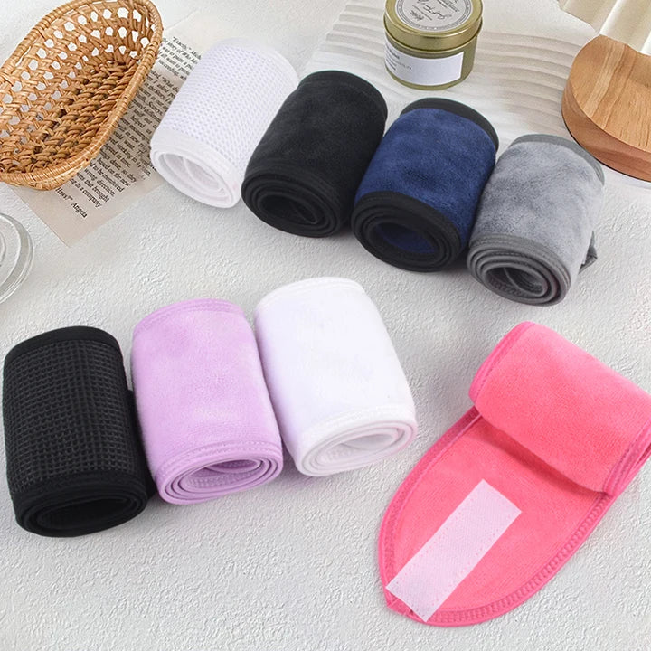 Spa Headband With Custom Logo Head Band for Washing Face Facial Skin Care Hairband for Women