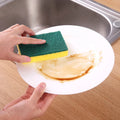 Absorbing Dish Towel Kitchen Dish Brush Cleaning Tools Wood Pulp Sponge Scouring Pad Dishwashing Sponge Pad Made of Polyester