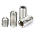 DIN916 Stainless Steel M2-M16 Allen Grub Screws Set Hexagon Socket Cup Point with Metric Measurement System Din Standard